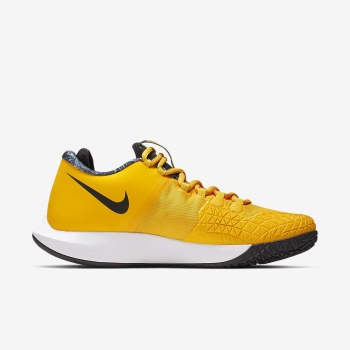 Nike Court Air Zoom Zero - Tennissko - Guld/Hvide/Sort | DK-66521